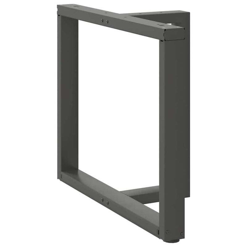 Casa si Gradina - Mobilier - Feronerie si accesorii mobila - Picioare pentru masa in forma de T, 2 buc Antracit Otel, mărime 90x35x(72-73) cm - Infinity.ro