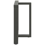 Casa si Gradina - Mobilier - Feronerie si accesorii mobila - Picioare pentru masa in forma de T, 2 buc Antracit Otel, mărime 90x35x(72-73) cm - Infinity.ro