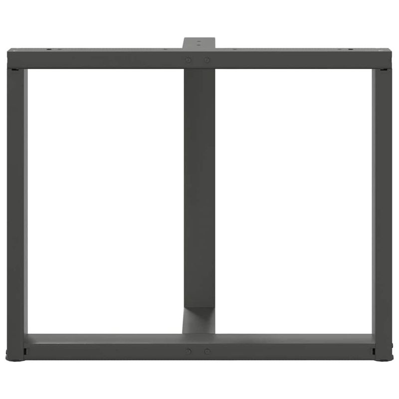 Casa si Gradina - Mobilier - Feronerie si accesorii mobila - Picioare pentru masa in forma de T, 2 buc Antracit Otel, mărime 90x35x(72-73) cm - Infinity.ro
