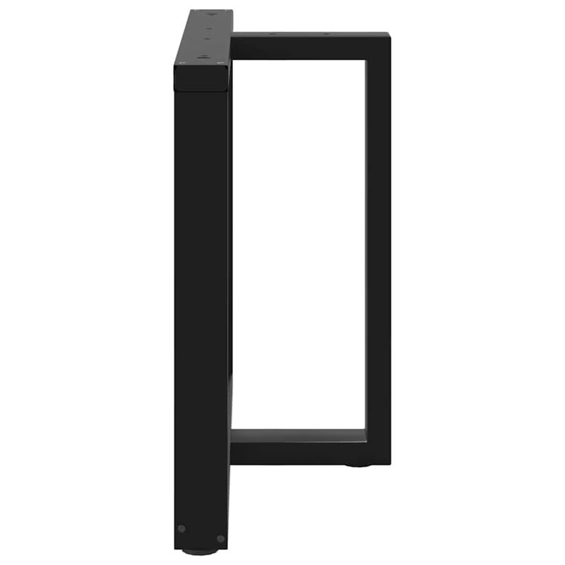 Casa si Gradina - Mobilier - Feronerie si accesorii mobila - Picioare pentru masa in forma de T, 2 buc Negru Otel, mărime 90x35x(72-73) cm - Infinity.ro