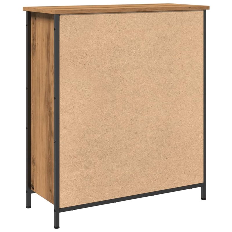 Casa si Gradina - Mobilier - Comode si corpuri - Masute de toaleta - Servanta, stejar artizanal, 70x30x80 cm, lemn prelucrat - Infinity.ro