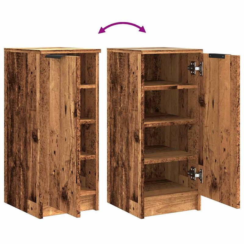 Casa si Gradina - Mobilier - Dulapuri si sifoniere - Dulapuri pantofi - Pantofar, lemn vechi, 30x35x70 cm, lemn prelucrat - Infinity.ro