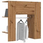 Casa si Gradina - Mobilier - Dulapuri si sifoniere - Dulapuri - Dulap pentru hol Stejar Artizanal 97,5x37x99 cm Lemn prelucrat - Infinity.ro