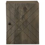 Casa si Gradina - Mobilier - Seturi de mobilier - Seturi baie - Dulap de baie montat pe perete negru lemn masiv de mango - Infinity.ro