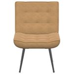 Casa si Gradina - Mobilier - Scaune si fotolii - Scaune - Scaun de relaxare maro 64x74x84 cm catifea - Infinity.ro