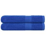 Casa si Gradina - Textile si covoare - Textile baie - Prosoape - Prosoape pentru sauna 2 buc Albastru 360 g/m² 100% bumbac - Infinity.ro