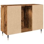 Casa si Gradina - Mobilier - Seturi de mobilier - Seturi baie - Dulap pentru baie, lemn vechi, 80x33x60 cm, lemn prelucrat - Infinity.ro