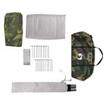 Sport si Outdoor - Camping - Corturi camping - Cort de familie Tipi pentru 8 persoane, camuflaj, impermeabil - Infinity.ro