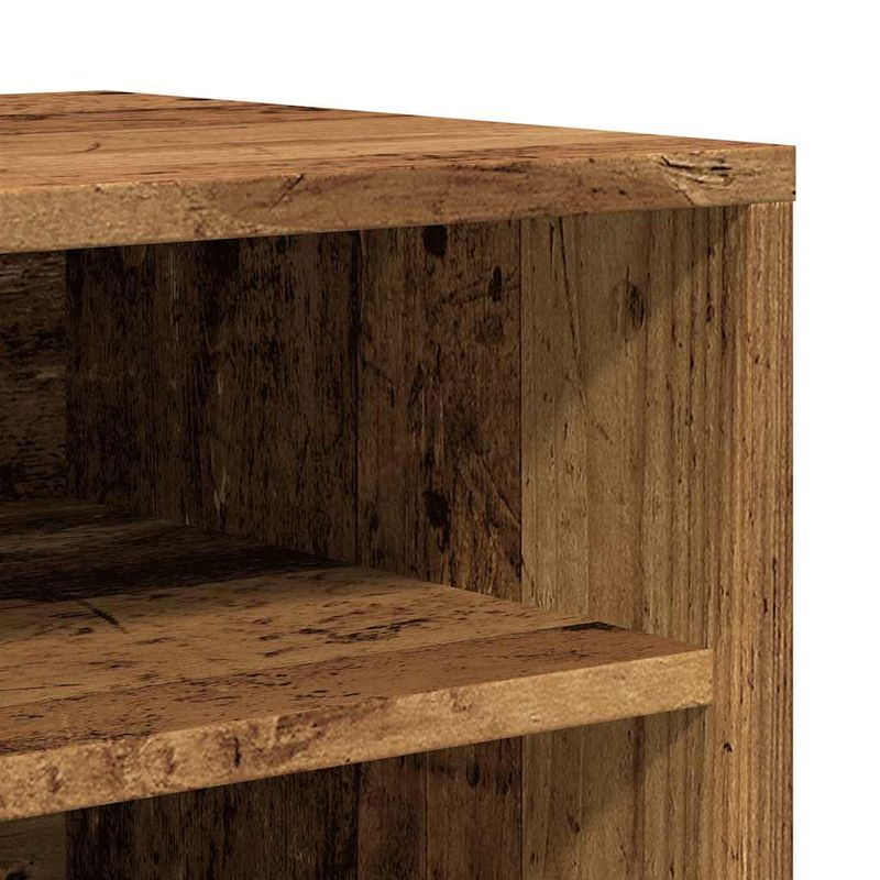 Casa si Gradina - Mobilier - Organizare si depozitare - Organizator incaltaminte - Pantofar, lemn vechi, 32x35x70 cm, lemn prelucrat, model shoe cabinet without door - Infinity.ro