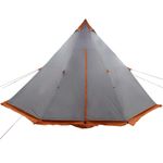 Sport si Outdoor - Camping - Corturi camping - Cort de familie Tipi pentru 8 persoane gri impermeabil - Infinity.ro