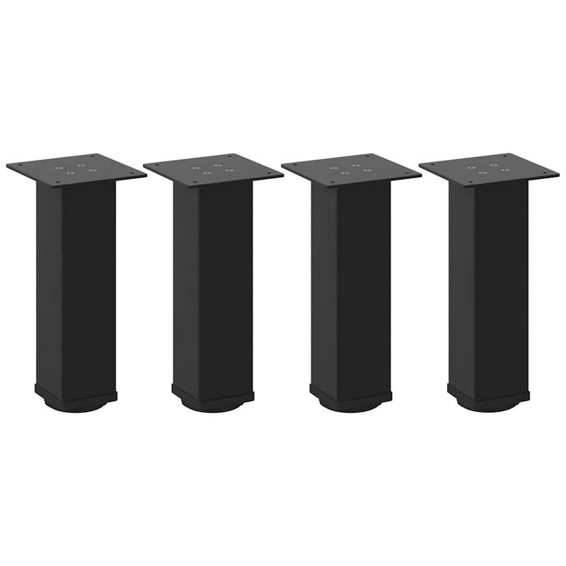 Casa si Gradina - Mobilier - Feronerie si accesorii mobila - Picioare masuta de cafea 4 buc Negru 30-32 cm Otel, mărime 30-32 cm (80 mm) - Infinity.ro