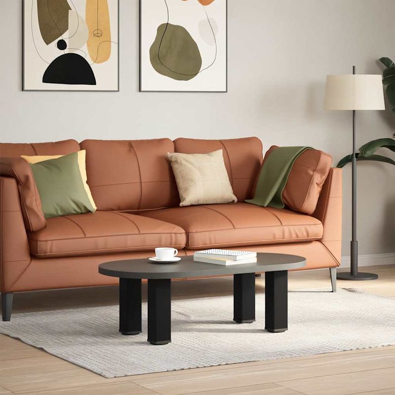 Casa si Gradina - Mobilier - Feronerie si accesorii mobila - Picioare masuta de cafea 4 buc Negru 30-32 cm Otel, mărime 30-32 cm (80 mm) - Infinity.ro