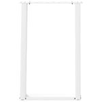Casa si Gradina - Mobilier - Feronerie si accesorii mobila - Picioare pentru masa in forma de U 2 buc alb 50x(72-73) cm otel - Infinity.ro