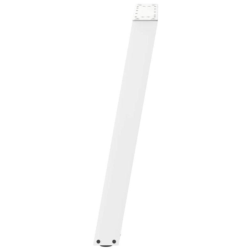 Casa si Gradina - Mobilier - Feronerie si accesorii mobila - Picioare pentru masa in forma de U 2 buc alb 50x(72-73) cm otel - Infinity.ro