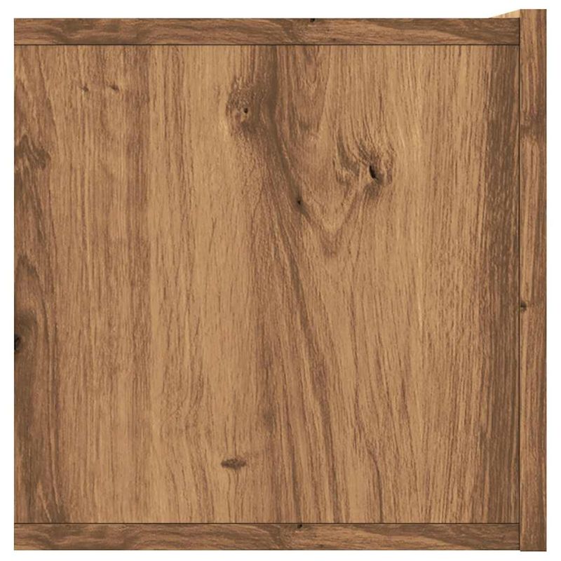 Casa si Gradina - Mobilier - Comode si corpuri - Comode - Dulap TV perete, stejar artizanal, 120x30x30 cm, lemn prelucrat - Infinity.ro