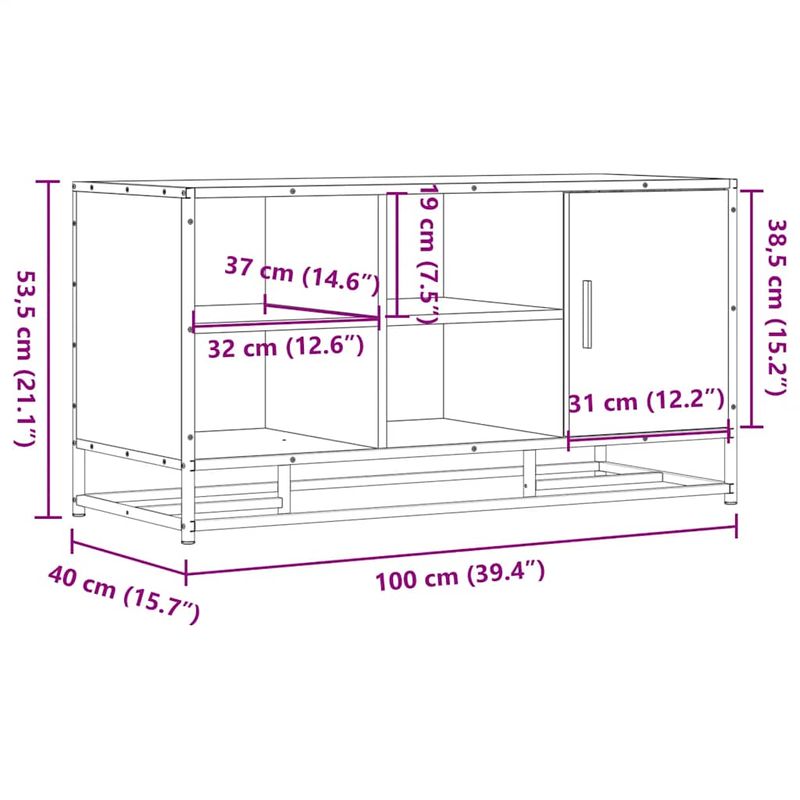 Casa si Gradina - Mobilier - Organizare si depozitare - Bancute - Banca de pantofi neagra 100x40x53,5 cm lemn si metal prelucrat - Infinity.ro