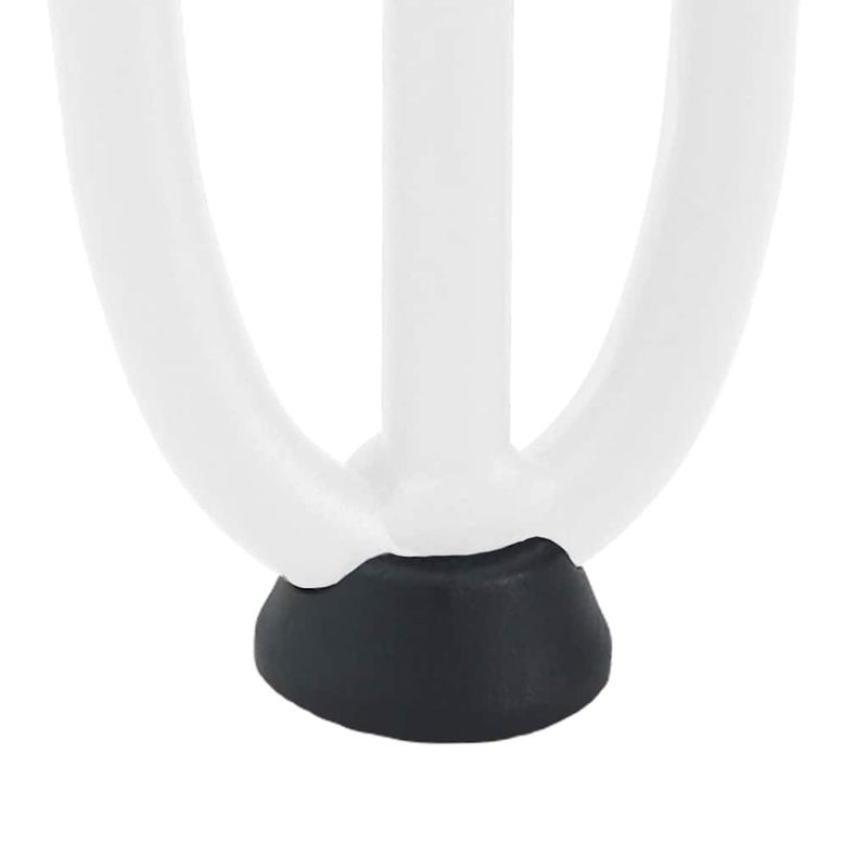 Casa si Gradina - Mobilier - Feronerie si accesorii mobila - Picioare de masa in ac de par 4 buc Otel solid alb 42 cm, model 3 rods - Infinity.ro