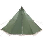 Sport si Outdoor - Camping - Corturi camping - Cort de familie Tipi pentru 6 persoane, verde, impermeabil - Infinity.ro