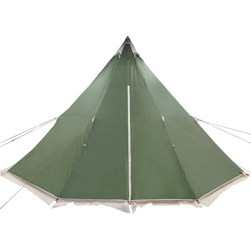 Sport si Outdoor - Camping - Corturi camping - Cort de familie Tipi pentru 6 persoane, verde, impermeabil - Infinity.ro