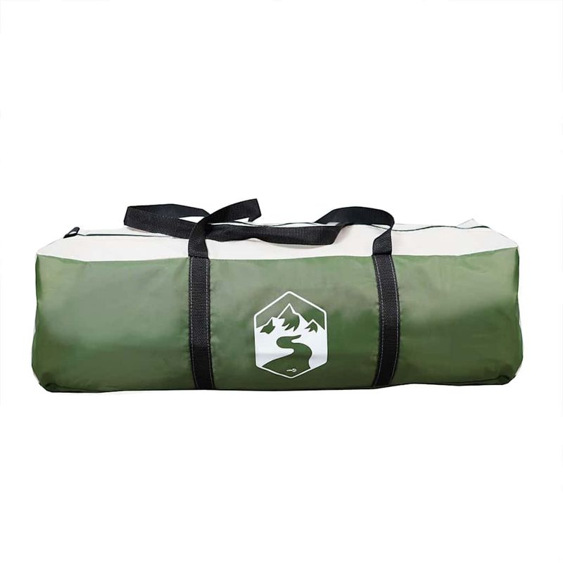 Sport si Outdoor - Camping - Corturi camping - Cort de familie Tipi pentru 6 persoane, verde, impermeabil - Infinity.ro