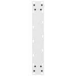 Casa si Gradina - Mobilier - Feronerie si accesorii mobila - Picioare masuta de cafea alb 2 buc 50x(100-101) cm Otel - Infinity.ro