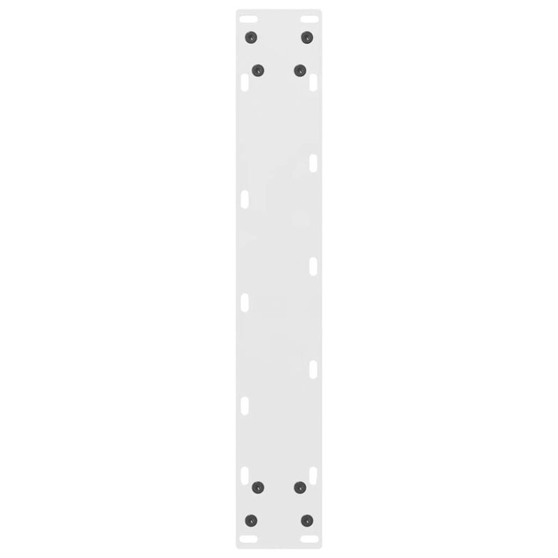 Casa si Gradina - Mobilier - Feronerie si accesorii mobila - Picioare masuta de cafea alb 2 buc 50x(100-101) cm Otel - Infinity.ro