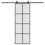 Casa si Gradina - Constructii - Usi interior, exterior si garaj - Usi interior - Usa glisanta cu set feronerie, 76x205 cm, sticla ESG/aluminiu - Infinity.ro