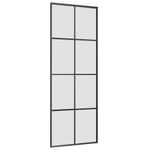 Casa si Gradina - Constructii - Usi interior, exterior si garaj - Usi interior - Usa glisanta cu set feronerie, 76x205 cm, sticla ESG/aluminiu - Infinity.ro