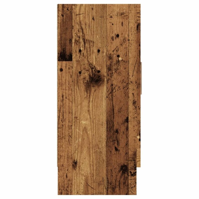 Casa si Gradina - Mobilier - Comode si corpuri - Comode - Dulap, lemn vechi, 120x30,5x70 cm, lemn prelucrat, material lemn compozit și sticlă - Infinity.ro