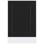 Electronice si Electrocasnice - Masini de spalat vase - Accesorii masini de spalat vase - Panou pentru masina de spalat vase „Porto” Negru lemn prelucrat, mărime 45x1.5x67 cm - Infinity.ro