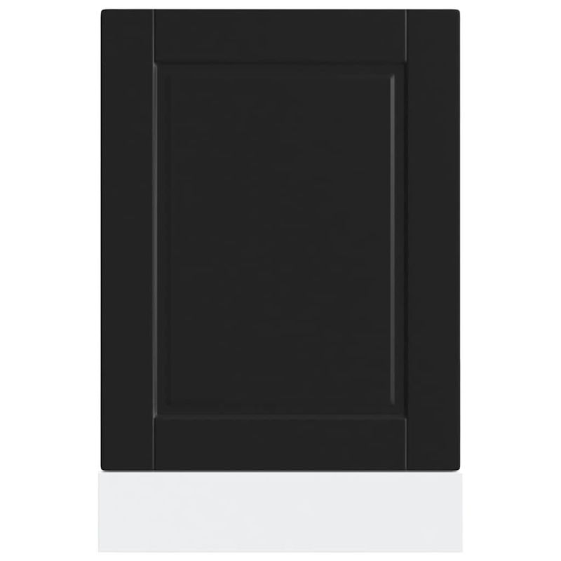 Electronice si Electrocasnice - Masini de spalat vase - Accesorii masini de spalat vase - Panou pentru masina de spalat vase „Porto” Negru lemn prelucrat, mărime 45x1.5x67 cm - Infinity.ro