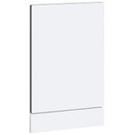 Electronice si Electrocasnice - Masini de spalat vase - Accesorii masini de spalat vase - Panou pentru masina de spalat vase „Porto” Negru lemn prelucrat, mărime 45x1.5x67 cm - Infinity.ro