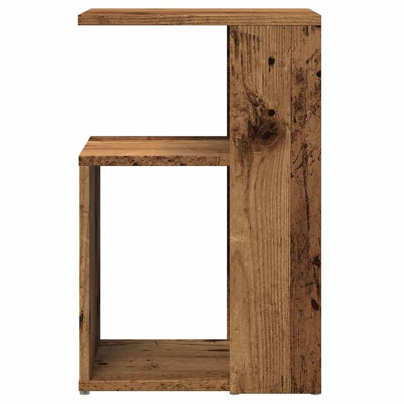 Casa si Gradina - Mobilier - Mese si birouri - Mese living - Masa laterala din lemn vechi 36x30x56 cm din lemn prelucrat - Infinity.ro