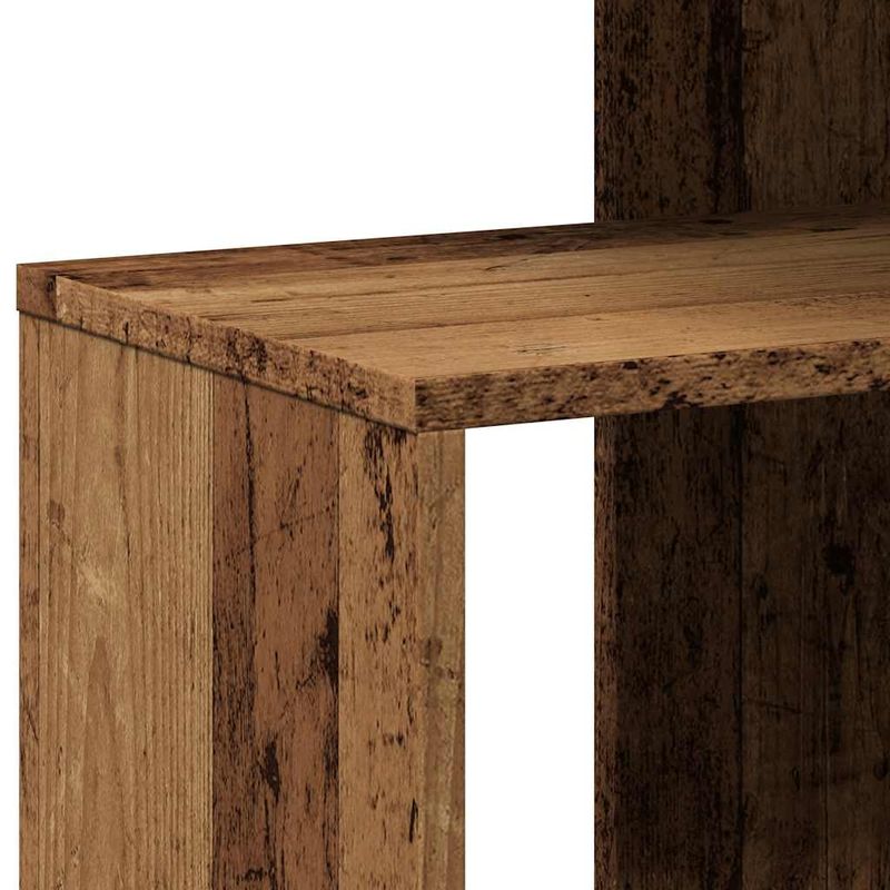 Casa si Gradina - Mobilier - Mese si birouri - Mese living - Masa laterala din lemn vechi 36x30x56 cm din lemn prelucrat - Infinity.ro