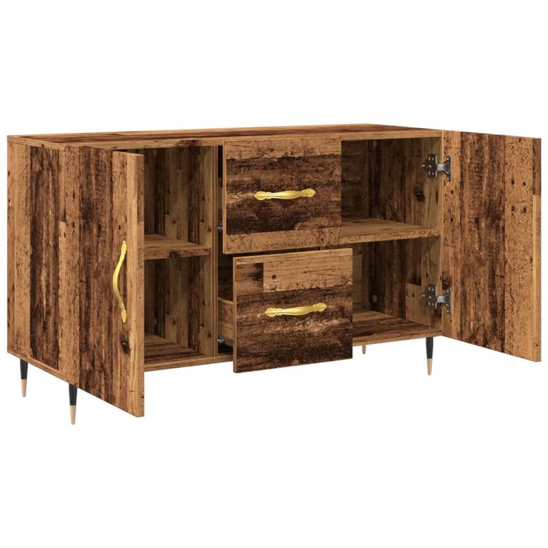 Casa si Gradina - Mobilier - Comode si corpuri - Comode - Dulap, lemn vechi, 100x36x60 cm, lemn prelucrat - Infinity.ro