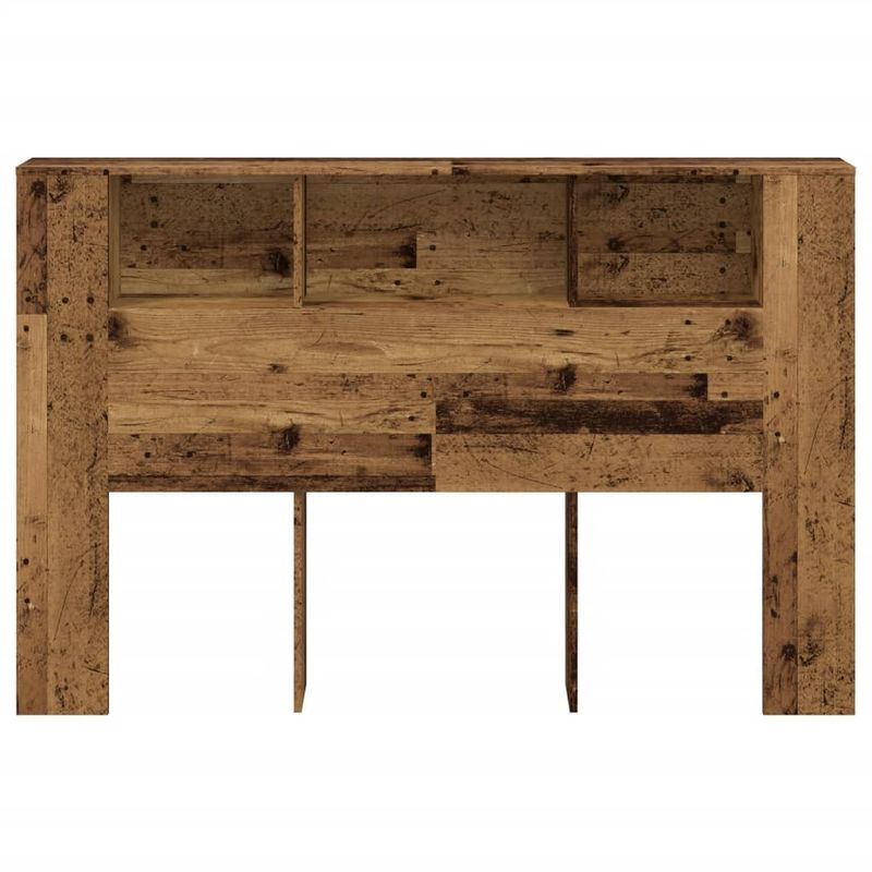 Casa si Gradina - Mobilier - Dulapuri si sifoniere - Dulapuri - Tablie pat cu dulap lemn vechi 160x18,5x103,5 cm lemn prelucrat - Infinity.ro