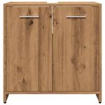 Casa si Gradina - Mobilier - Mobilier baie - Comode baie - Dulap chiuveta baie, stejar artizanal 65x33x60cm lemn prelucrat - Infinity.ro