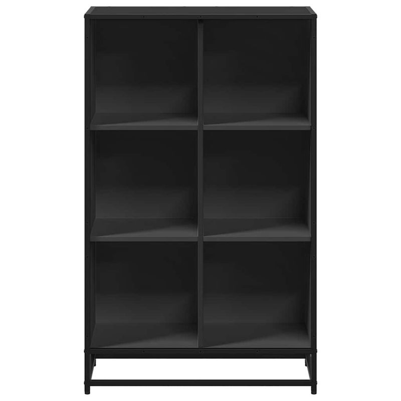 Casa si Gradina - Mobilier - Biblioteci si rafturi - Biblioteci - Biblioteca, negru, 65,5x33x107,5 cm, lemn prelucrat - Infinity.ro