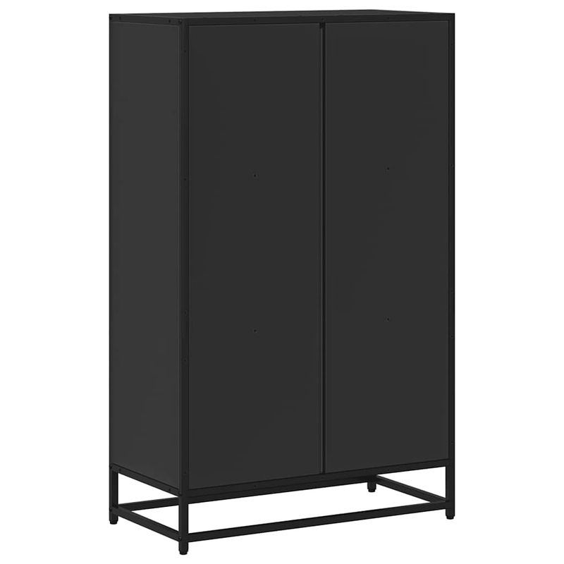 Casa si Gradina - Mobilier - Biblioteci si rafturi - Biblioteci - Biblioteca, negru, 65,5x33x107,5 cm, lemn prelucrat - Infinity.ro