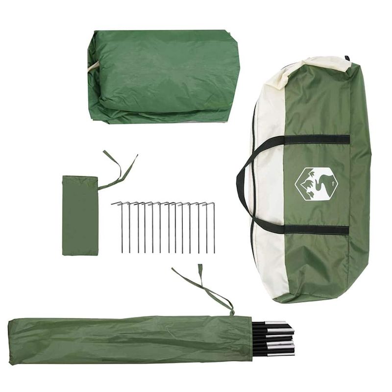 Sport si Outdoor - Camping - Corturi camping - Cort auto pentru 2 persoane, verde, impermeabil - Infinity.ro