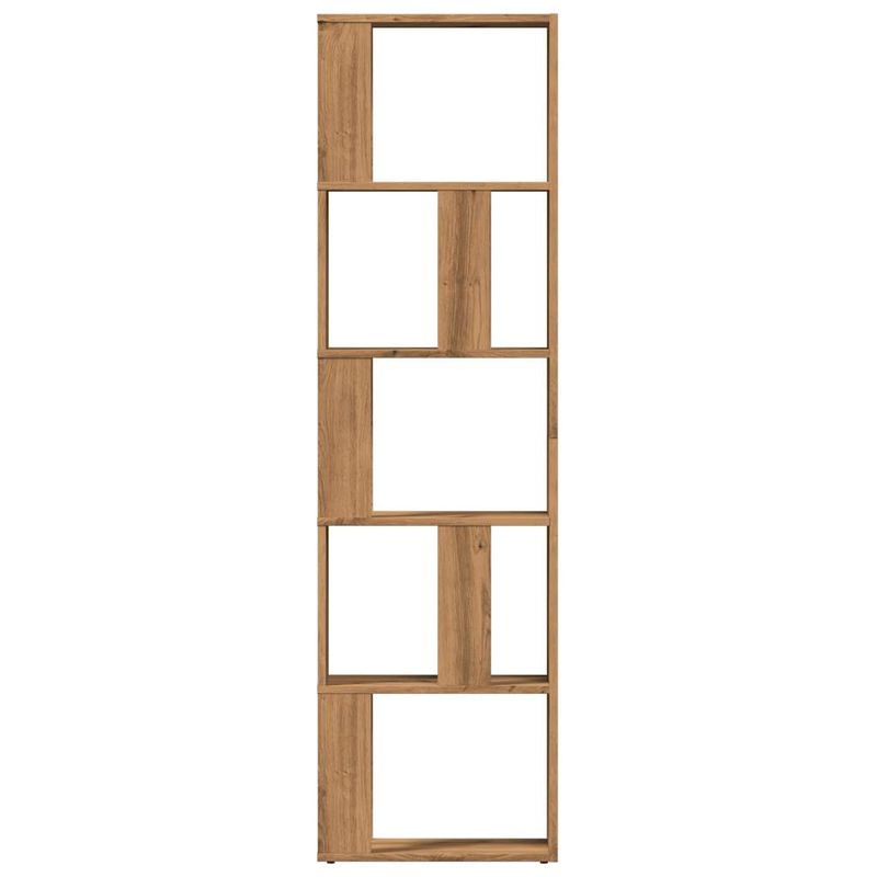 Casa si Gradina - Mobilier - Biblioteci si rafturi - Biblioteci - Biblioteca, stejar artizanal, 45x24x159 cm, lemn prelucrat - Infinity.ro