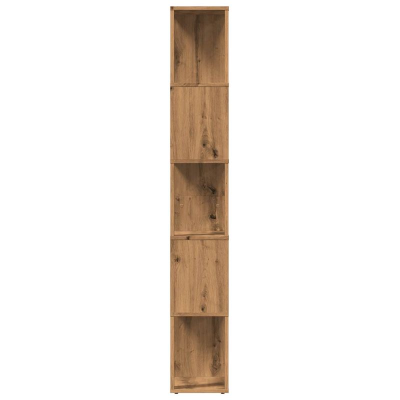 Casa si Gradina - Mobilier - Biblioteci si rafturi - Biblioteci - Biblioteca, stejar artizanal, 45x24x159 cm, lemn prelucrat - Infinity.ro