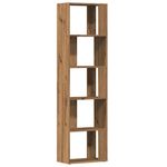 Casa si Gradina - Mobilier - Biblioteci si rafturi - Biblioteci - Biblioteca, stejar artizanal, 45x24x159 cm, lemn prelucrat - Infinity.ro