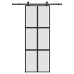 Casa si Gradina - Constructii - Usi interior, exterior si garaj - Usi interior - Usa glisanta cu set de feronerie sticla temperata si aluminiu - Infinity.ro