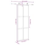 Casa si Gradina - Constructii - Usi interior, exterior si garaj - Usi interior - Usa glisanta cu set de feronerie sticla temperata si aluminiu - Infinity.ro