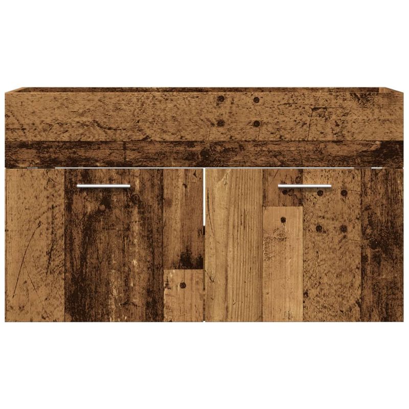 Casa si Gradina - Mobilier - Mobilier baie - Comode baie - Dulap chiuveta baie, lemn vechi 90x38,5x46 cm lemn prelucrat - Infinity.ro