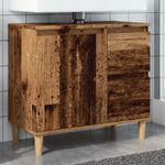Casa si Gradina - Mobilier - Mobilier baie - Comode baie - Dulap de chiuveta, lemn vechi, 65x33x60 cm, lemn prelucrat - Infinity.ro