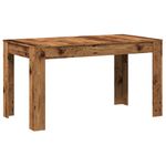 Casa si Gradina - Mobilier - Mese si birouri - Mese bucatarie si dining - Masa de bucatarie, lemn vechi, 140x74,5x76 cm, lemn prelucrat - Infinity.ro