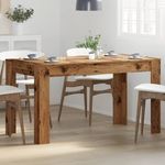 Casa si Gradina - Mobilier - Mese si birouri - Mese bucatarie si dining - Masa de bucatarie, lemn vechi, 140x74,5x76 cm, lemn prelucrat - Infinity.ro