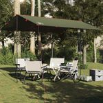 Sport si Outdoor - Camping - Copertine si adaposturi - Prelata de camping, verde masliniu, 366x306 cm, impermeabila - Infinity.ro